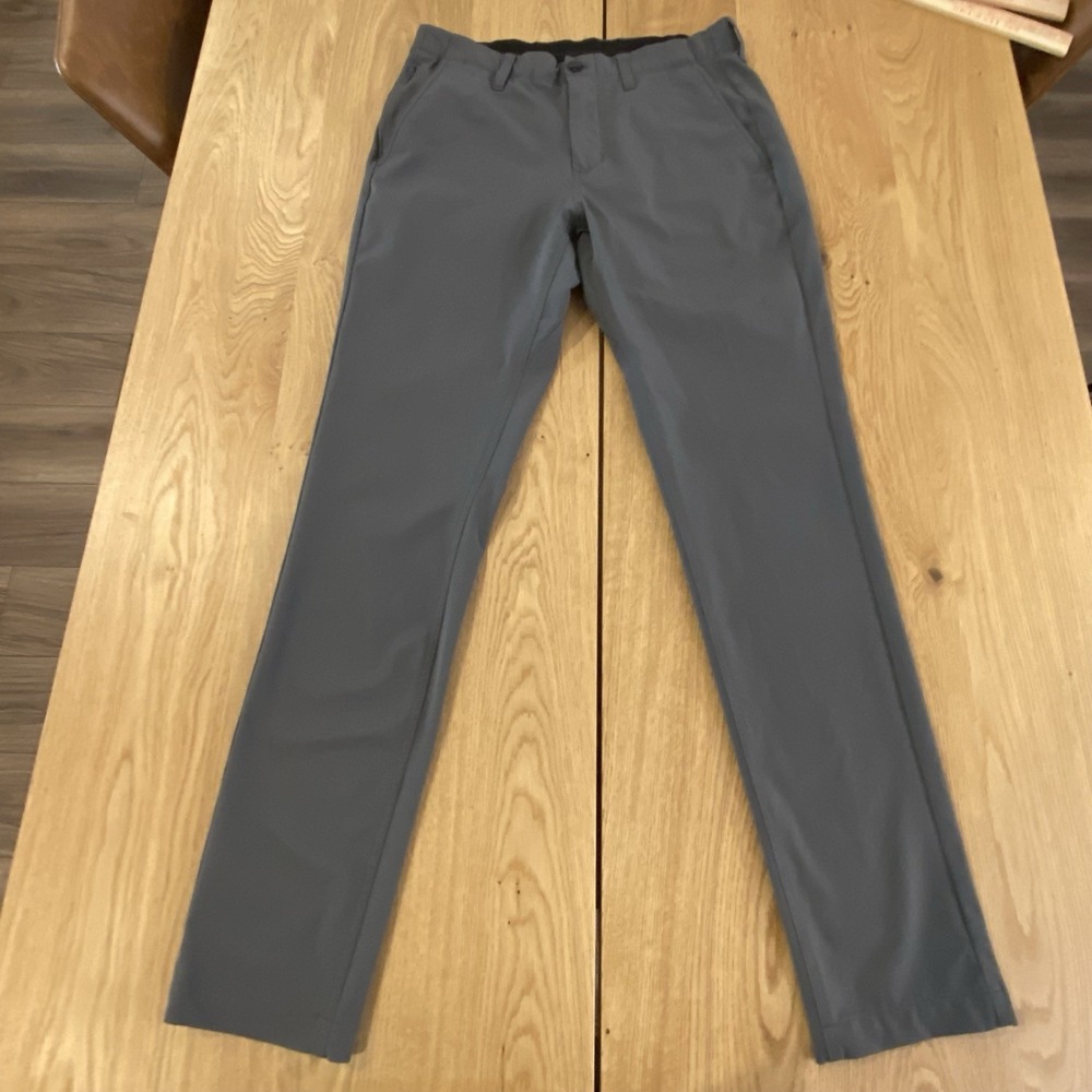 Cozy Earth Everywhere Chino Pants Men's Gray Straight Leg Golf Casual
